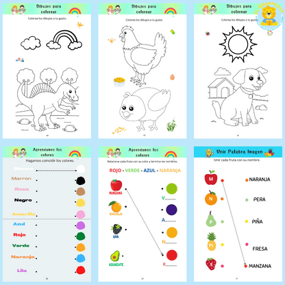 📚Cuaderno Multiactividades: TOTALMENTE EN CASTELLANO 🌟