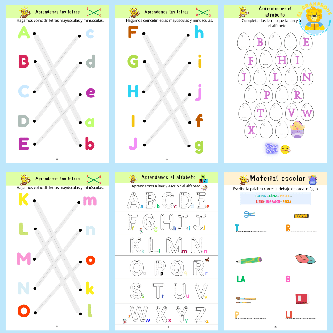 📚Cuaderno Multiactividades: TOTALMENTE EN CASTELLANO 🌟