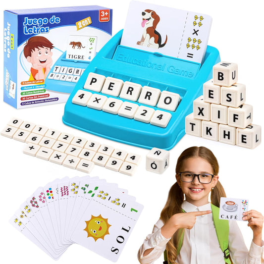 BrightMind Starter – Juego Educativo 2 en 1 de Letras y Números